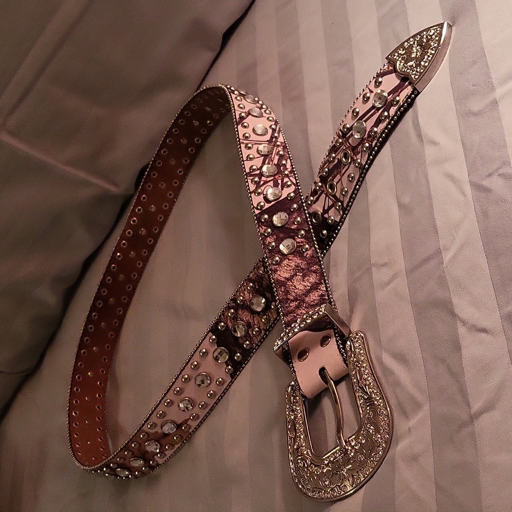 Blazin Roxx Western- Mossy Oak Belt